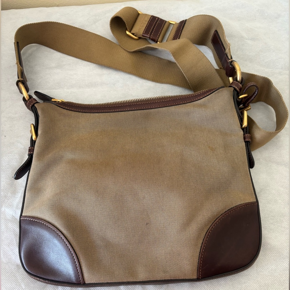 Prada Beige and Brown crossbody bag - Picture 2 of 8